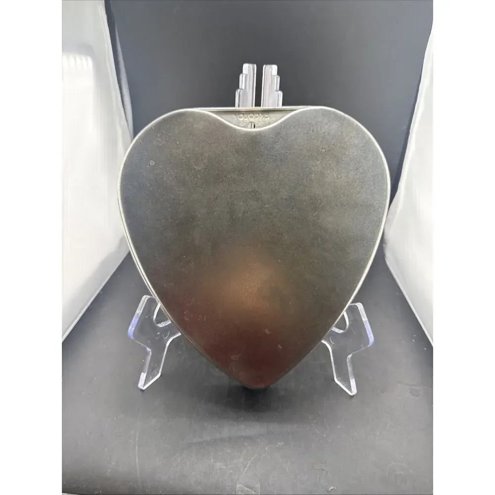Vintage Ekco Ekcoloy Heart Shaped Cake Pan T-165 Valentine Baking Mold 9